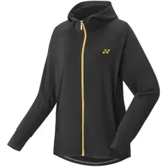 【新品・5営業日で発送】YONEX ヨネックス ウィメンズニットウォームアップパーカー (57076) 色 : ブラック サイズ : M 