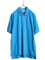 【お得なクーポン配布中!】 90s NIKE CHALLENGE COURT 鹿の子 半袖 ポロシャツ メンズ L / 古着 90年代 オールド ナイキ 半袖シャツ コットン ワンポイント スウッシュ