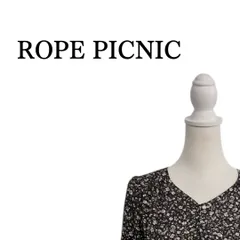 ROPE PICNIC ロペピクニック 小花柄 ワンピース サイズ38  ML-676