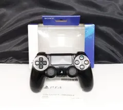T【HY】【動作品】SONY ソニー PS4 プレイステーション4 純正 コントローラー ジェットブラック CUH-ZCT2J[送料無料(一部地域を除く)]HY003
