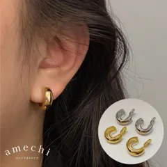 イヤリング 痛くない 40代 50代 イヤーカフ フープ ノンホールピアス ゴールド シルバー クリップ シリコンカバー 30代 レディース メンズ E25-001 E25-005