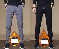 新品 パンツ 裏起毛 ズボン メンズ 暖パン 防寒 ジャージ ゴルフ おすすめ スウェット カジュアル 作業 チノパン ボア cn-iy-590-11
