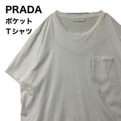PRADA　プラダ ポケット Tシャツ　ホワイト　M