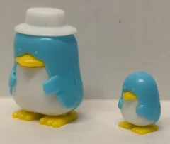 当時物グリコ☆激レア☆ポーとペー コックさんのペー ピンク/白