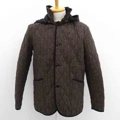 Ciaopanic / チャオパニック ◆キルティングジャケット/Thermore/中綿/フード/カーキ/サイズL 09FO-037CP 【メンズ/MEN/男性/ボーイズ/紳士】 メンズファッション【中古】 