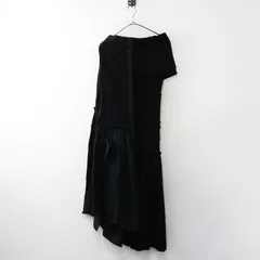 未使用 2024AW 定価9.6万 タオ コムデギャルソン tao COMME des GARCONS アシンメトリー パッチワーク ワンピース【2400014568974】