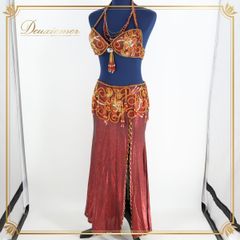 ◇価格要相談◇美品 ベリーダンス衣装 美品 オレンジ エジプト