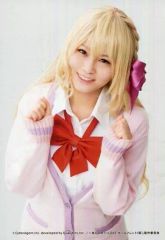 [중고] 생사진(여성) 이콜 러브(=LOVE)/오오바 하나나(모치즈키 엘레나)/상반신/아테레레×이콜 러브(=LOVE) 스테이지 프로젝트 [걸프렌드(가)] 생사진