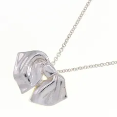  ティファニー ネックレス リボン ペンダント SV 中古