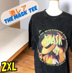 【希少デザイン】THE MASK 映画Tシャツ ヴィンテージ調2XLジムキャリー