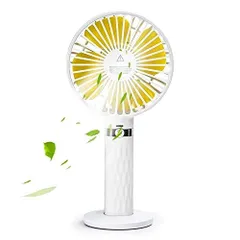 ポータブル扇風機 卓上 手持ち 風量3段階 ハンディーファン ハンディ