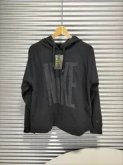 ナイキ◆レディース Dri-FIT プルオーバー トップス パーカー ブラック ラメ