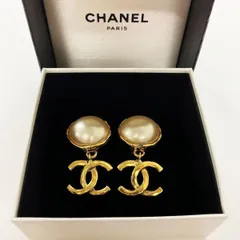 CHANEL　シャネル　パール　ココマーク　95P　イヤリング　ヴィンテージ