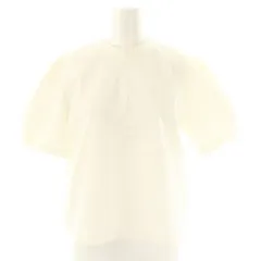 ソブ sov. ダブスタ 23AW バックリボンプルオーバー カットソー 半袖 38 ホワイト ブラック /DF ■OSのサムネイル