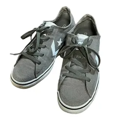 【中古／レディーススニーカー】コンバース  コンズ  ワンスター  ローカット   24cm  グレー  147383C