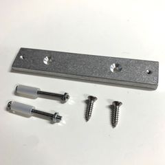 レスポールデラックス用 Mini Humbucker ブラケットプレート (NICKEL//Aluminum)送料無料[クリックポスト発送]