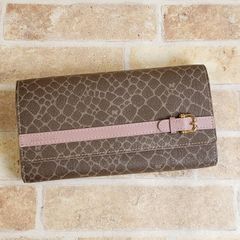Nina Ricci ニナリッチ 》 ブラウン アニマル柄 長財布 | Mercari