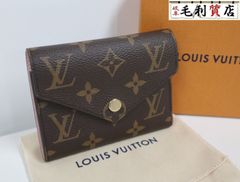 ルイヴィトン LOUIS VUITTON ポルトフォイユ･ヴィクトリーヌ M62360 ローズバレリーヌ 極上美品 財布 コンパクト