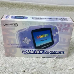 ニンテンドー Nintendo  ゲームボーイアドバンス本体  ミルキーブルー GBA-S-MBA
