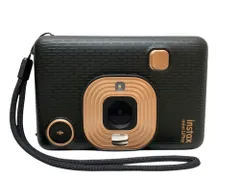 富士フイルム (FUJIFILM) チェキ インスタントカメラ/スマホプリンター instax mini LiPlay Black 家電/036