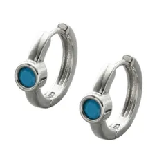 【シルバー×ピアス】[Cream dot. クリームドット公式]ピアス レディース フープ 金属アレルギー ニッケルフリー カラー 小ぶり 中折れ キャッチレス 開閉式 大人