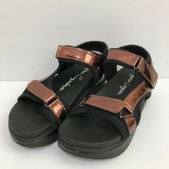 Anne Coquine アンコキーヌ　幅が調整できるストラップサンダル　ブロンズ　M　23cm～23.5㎝　タ