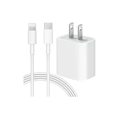 iPhone 充電器 20W PD 急速充電 [MFi/PSE認証済み] USB-C USB C - Lightning ケーブル 2m付き Type C スマホ充電器 電源アダプター タイプC アイフォン iPhone/iPad/AirPods その他U 0