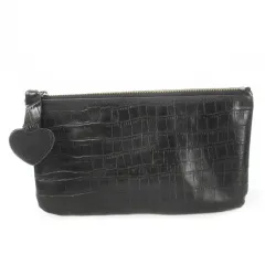 イビサ黒 ケース クロコダイル イビサ黒 ケース クロコダイル ワニ革 2WAYバッグ – イビサ
