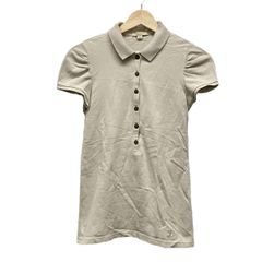 BURBERRY BRIT(バーバリーブリット) 半袖ポロシャツ サイズS レディース美品  ライトブラウン×マルチ チェック柄/Sサイズ