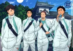 【中古】クリアファイル 及川＆岩泉＆花巻＆松川 A4クリアファイル 「ハイキュー!!」 宮城限定