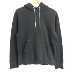 ナイキ パーカー トップス プルオーバー スウェット 裏起毛 スポーツウエア メンズ Sサイズ グレー NIKE 【中古】