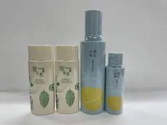 R2263 Soka Mocka 草花木果　日焼け止め60ml×2点 + 化粧水 180ml + 洗顔ミルク 60ml 計4点セット