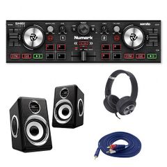 【初心者全部入り低音ブーストスピーカーセット】Numark(ヌマーク) / DJ2GO2 Touch 【Serato DJ Lite 付属】
