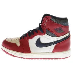 NIKE (ナイキ) AIR JORDAN 1 エアジョーダン1 シカゴ ロストアンドファウンド ハイカットスニーカー DZ5485-612 ホワイト/レッド US4.5/23.5cm