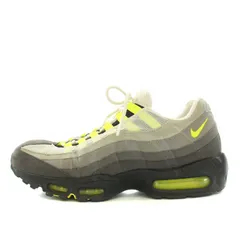 ナイキ NIKE エアマックス95 OG イエローグラデ Max 95 OG Yellow Gradation スニーカー シューズ スエード US11 29.0cm グレー 蛍光イエロー 554970-071 /YT