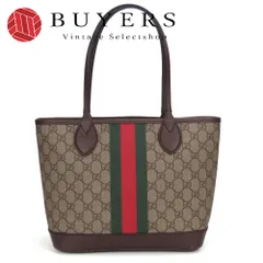 【中古】 グッチ トートバッグ オフィディア 726762 シェリーライン スモールトート GGスプリームキャンバス ベージュ ブラウン グリーン レッド 普段使い カジュアル レディース 女性 GUCCI