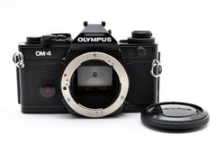 ★オリンパス OLYMPUS OM-4 ブラック ボディフィルムカメラ★W0886#AW2088