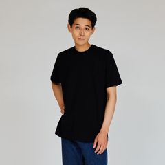 (ヘインズ) Hanes クロ 半袖 黒Ｔ パックＴ ヘインズＴ 厚手 綿 HM1-B201 7.0オンス 男性 女性 ユニセックス レディース メンズ MENS WOMAN SHIRO KURO T-SHORT ブラック BLACK 2XL
