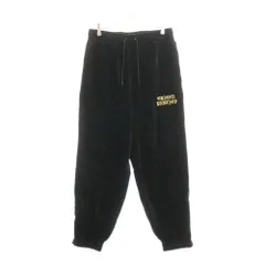 なっつワコマリアベロア、パンツのみ WACKO MARIA (ワコマリア)VELOUR PANTS(ベロアパンツ) BLACK