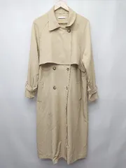 ◇ ◎ ⊇ Aunt Marie's アントマリーズ 長袖 トレンチコート サイズF ベージュ レディース P  【1410230029853】のサムネイル