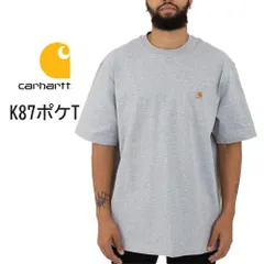 【新品】カーハート Tシャツ 半袖 ロゴ ポケT Carhartt ワークウェア K87 メンズ ユニセックス