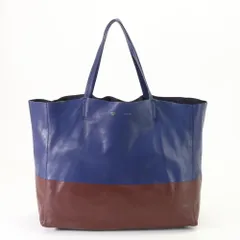 美品 セリーヌ ホリゾンタル カバ ラージトート レザー バッグ 肩掛け ショルダー ハンド ブランド 30代 40代 50代 MRY AK18-9【中古】のサムネイル