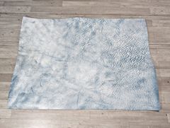 A4 1.2㎜厚 カットレザー イタリア産 アラスカ・ベリー 青 訳あり
