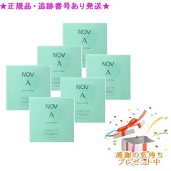 NOV ノブ A アクネソープ 医薬部外品  70g 6個セット プレゼント付　※外箱折りたたむ場合がございますのサムネイル