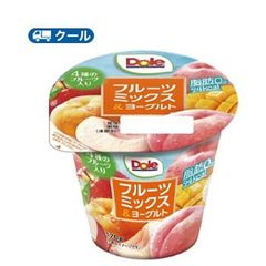 協同乳業　Doleフルーツミックス＆ヨーグルト　170g×12個 【クール便】〔メイトー　冷蔵　Dole　ドール　ヨーグルト　フルーツ　食べる〕