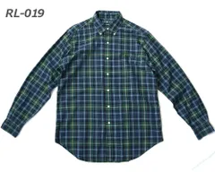 ［USED］Polo Ralph Lauren ポロ ラルフ ローレン 古着 ラルフ シャツ古着 チェック柄CLASSIC FIT/クラシックフィット ボタンダウンカラーシャツMサイズrl-019