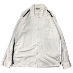 VANDALIZE ヴァンダライズ ジップ 変形 長袖 シャツ M-L相当 白 - メルカリ