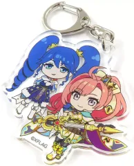 【中古】キーホルダー ぷちきゃらレビィ＆ソロモン アクリルキーホルダー 「モンスターストライク THE MOVIE ルシファー 絶望の夜明け モンストくじ～劇場版モンスト公開記念～」 C賞