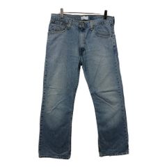 Levi's リーバイス SilverTab シルバータブ TRUE BOOT デニムパンツ ライトブルー(メンズ W34 L32)中古 古着 V0415のサムネイル