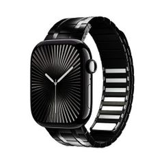 アップルウォッチバンド（Apple Watchバンド）デュアルラインマグネットバンド【ブラック】38mm/40mm/41mm/42mm/44mm/45mm/46mm/49mm対応 [BELTIES]